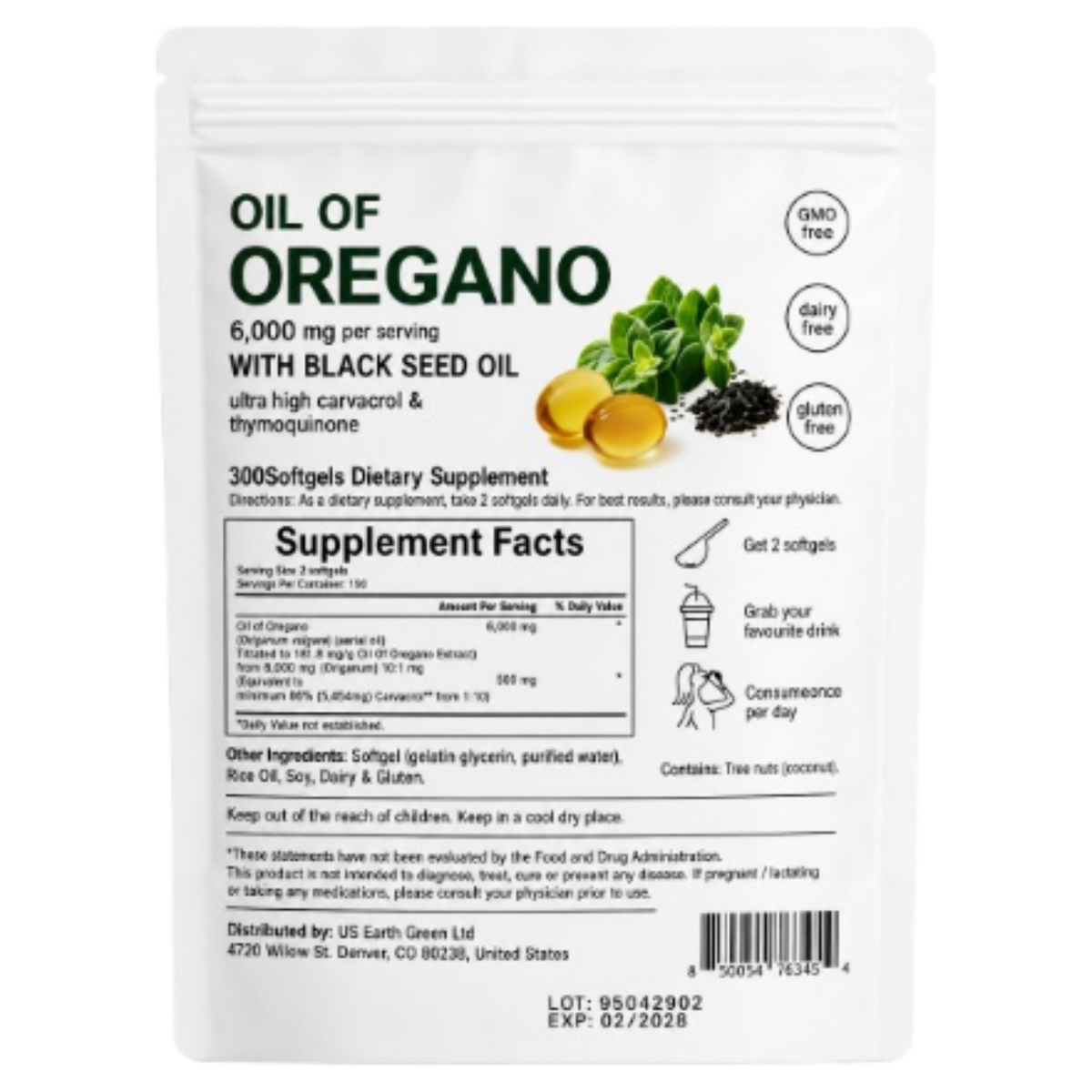 Oregano Oil SoftGels